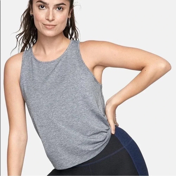 OUTDOOR VOICE X PELETON Ecomesh Heather Grey Tank Top - Picture 2 of 6